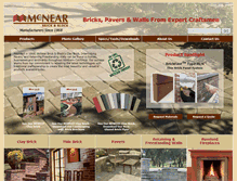 Tablet Screenshot of mcnear-brick.com